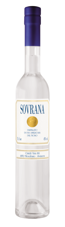 Sovrana, distillato di uva Americana del Ticino - Brivio