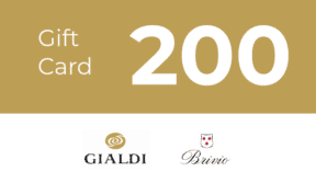 Gialdi-Brivio GIFT CARD - 200 CHF